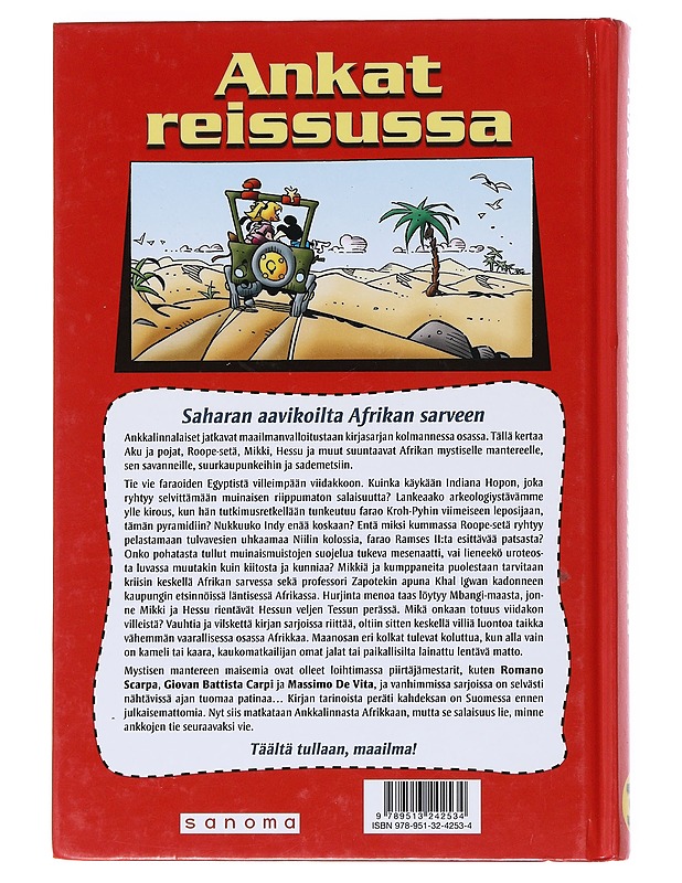 Ankat maailman ympäri 3, [Afrikka] - Hyyppä, Aki - Sarjakuvat - 10105529091 - 1