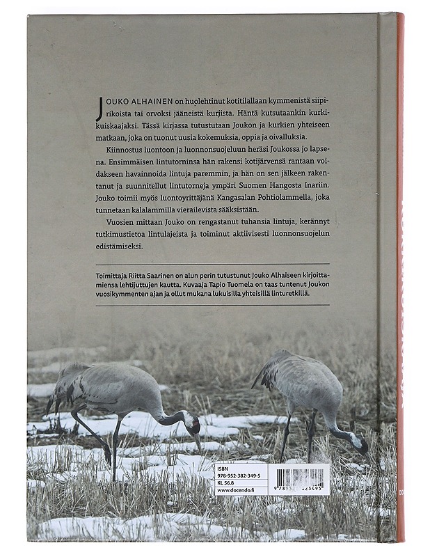 Kurkikuiskaaja - Saarinen, Riitta - Elämäkerrat ja muistelmat - 10105529103 - 1