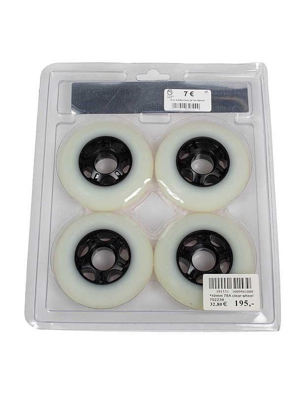 TURBINE 80mm/78a rullaluistimen pyörät, 4 kpl - Muut urheiluvälineet ja vapaa-aika - 10105529153 - 1