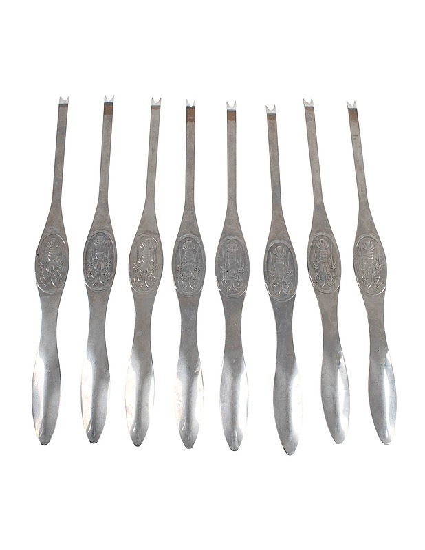 Äyriäishaarukat, 8 kpl - Aterimet - 10105529169 - 0