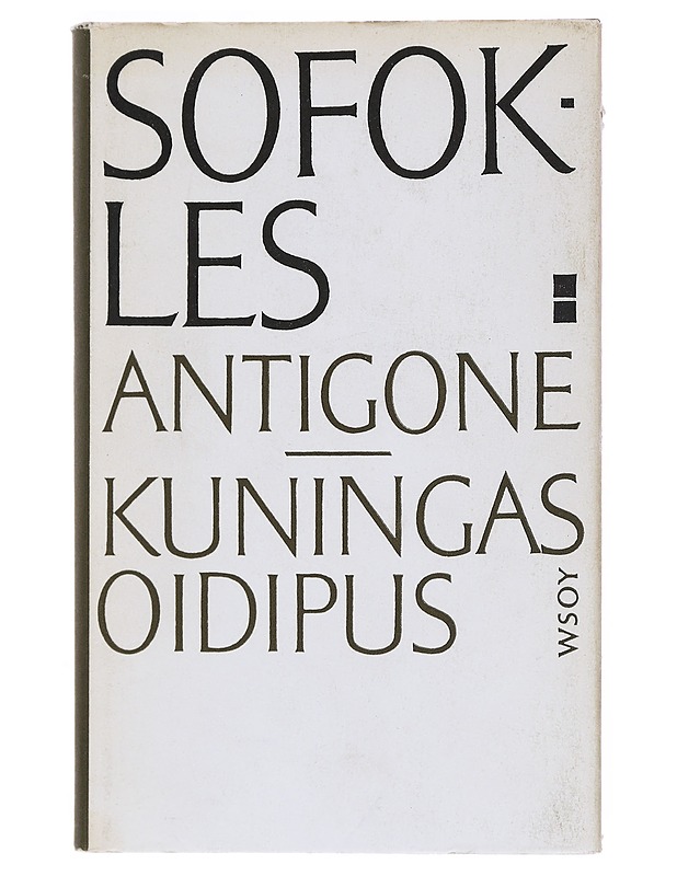 Sofokles : Antigone - Runot ja näytelmät - 10105529174 - 0