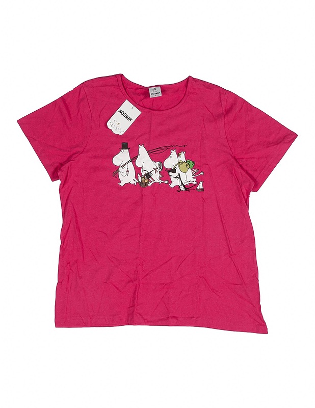 MOOMIN T-paita ladyfit, L - Naisten paidat ja topit - 10105529185 - 0