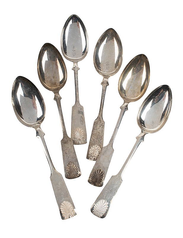 Uushopeiset lusikat, 6 kpl - Aterimet - 10105529236 - 0