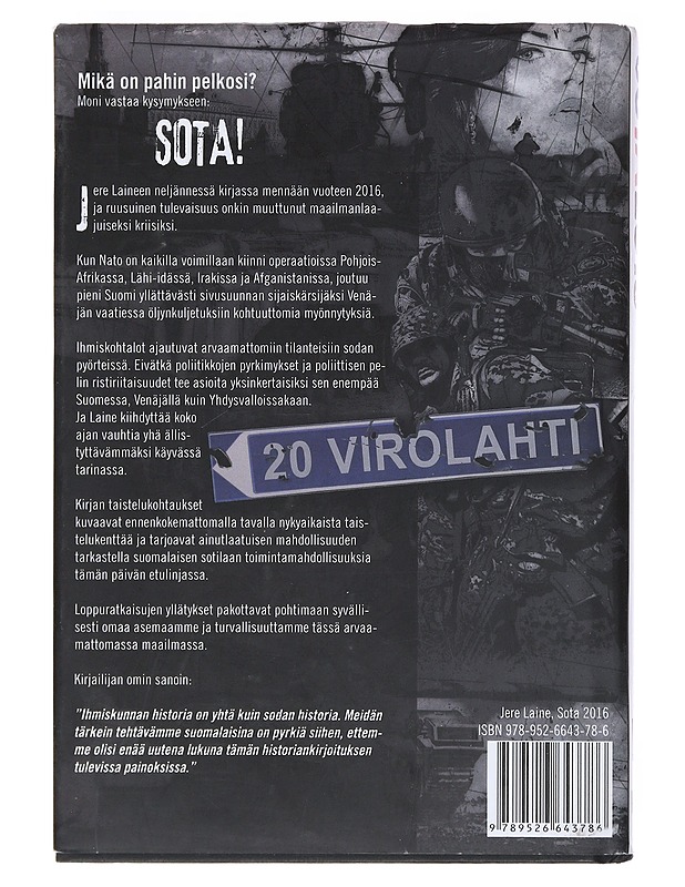Sota 2016 : Lintukodon loppu? - Jere Laine - Romaanit ja novellit - 10105529242 - 1