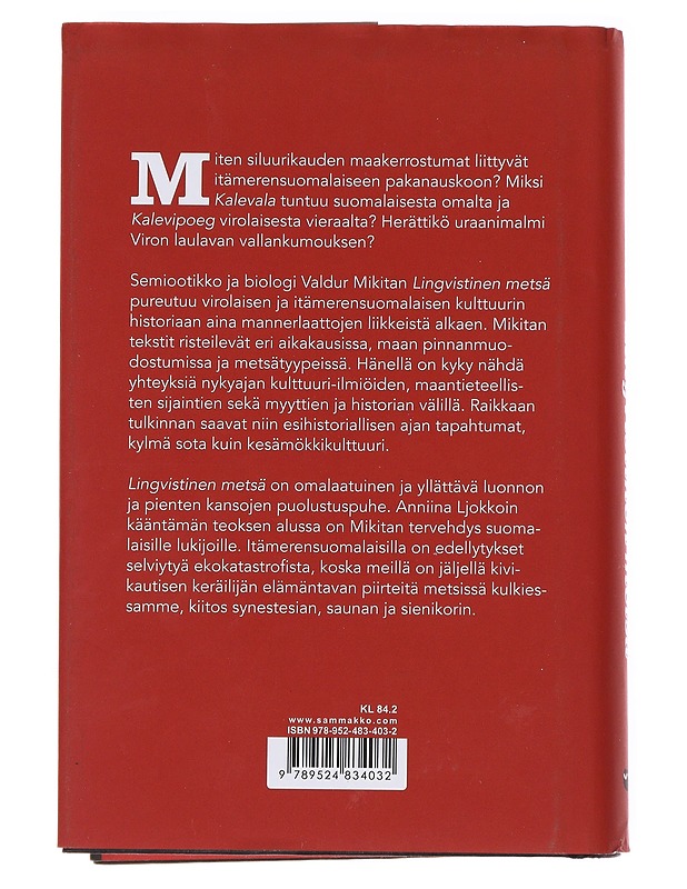 Lingvistinen metsä - Mikita, Valdur - Historiakirjat - 10105529262 - 1