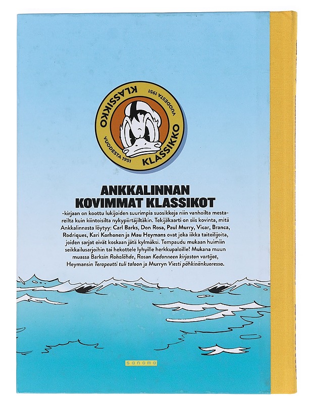 Walt Disney : Aku Ankka : Ankkalinnan kovimmat klassikot - Sarjakuvat - 10105529271 - 1