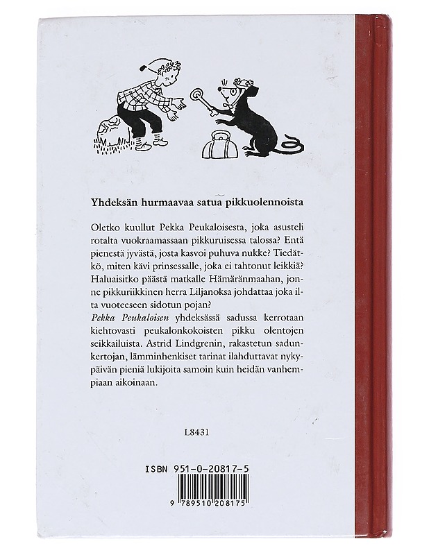 Pekka Peukaloinen - Lindgren, Astrid - Lastenkirjat - 10105529290 - 1