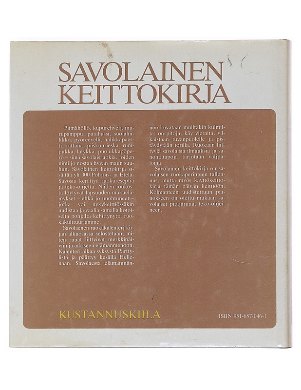 Savolainen keittokirja - Räsänen, Bertta - Kirja lahjaksi - 10105529300 - 1