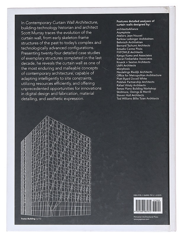 Contemporary curtain wall architecture - Scott Murray - Tietokirjat ja oppaat - 10105529312 - 1