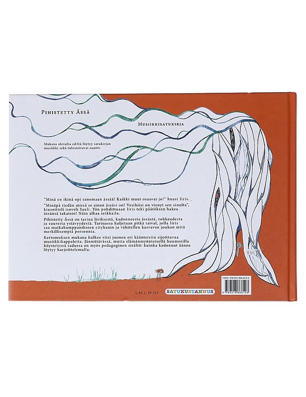 Pihistetty ässä : musiikkisatukirja - Klemola, Anni - Lastenkirjat - 10105529325 - 1