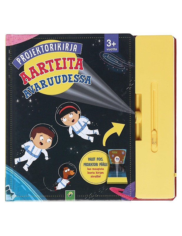 Aarteita avaruudessa projektorikirja - Lastenkirjat - 10105529348 - 0