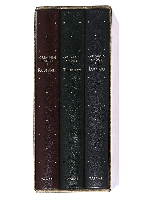 Grimmin sadut I-III; Ruusunen, Tuhkimo, Lumikki - Grimm, Jacob - Lastenkirjat - 10105529394 - 1