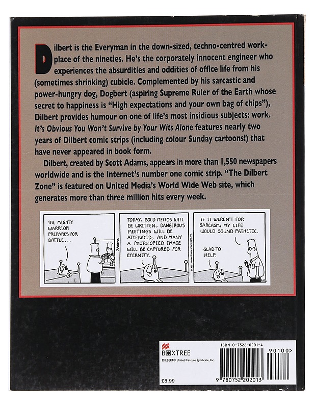 It's Obvious You Won't Survive by Your Wits Alone - Scott Adams - Sarjakuvat - 10105529423 - 1