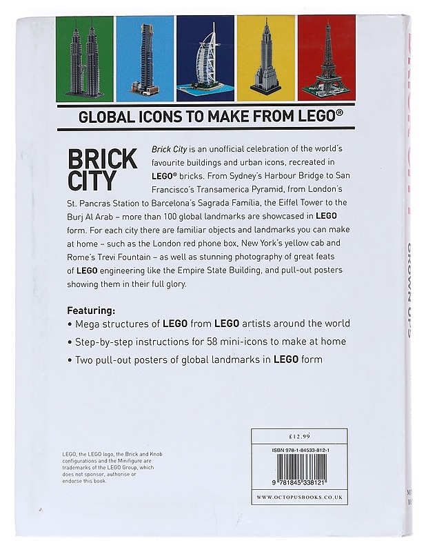 Brick city : LEGO for grown ups - Warren Elsmore - Harrastekirjat - 10105529458 - 1