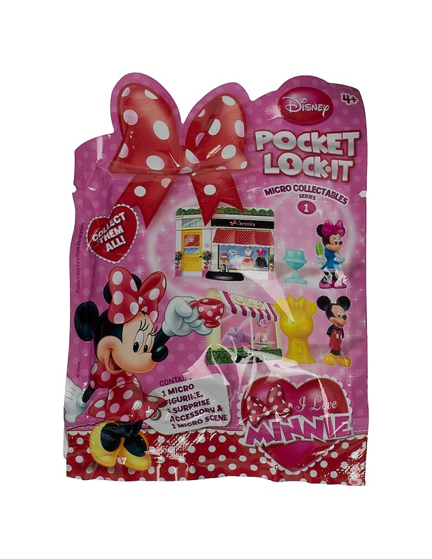 DISNEY Pocket Lock It yllätyspussi figuuri - Lasten figuurit - 10105529488 - 0