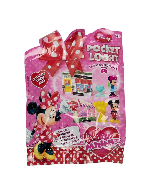 DISNEY Pocket Lock-it yllätyspussi - Lasten figuurit - 10105529493 - 0
