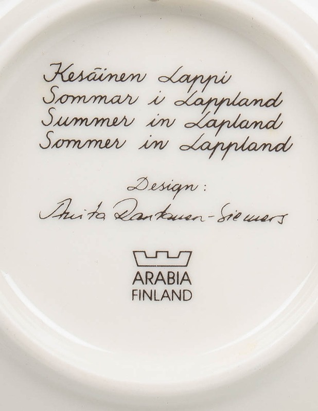 ARABIA Kesäinen Lappi seinälautanen - Designsuosikit - 10105529582 - 3