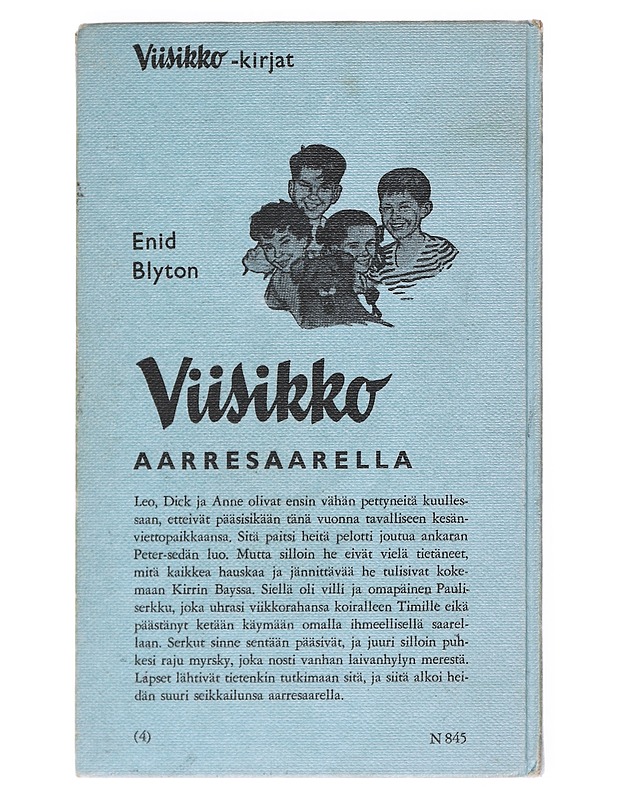 Viisikko aarresaarella - Enid Blyton - Romaanit ja novellit - 10105529606 - 1