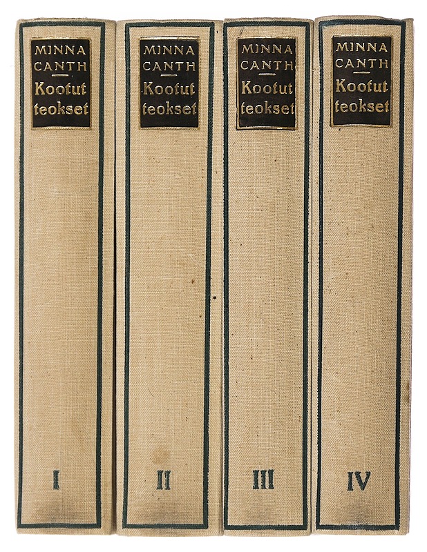 Kootut teokset 1-4 - Canth, Minna - Tietokirjat ja oppaat - 10105529641 - 0