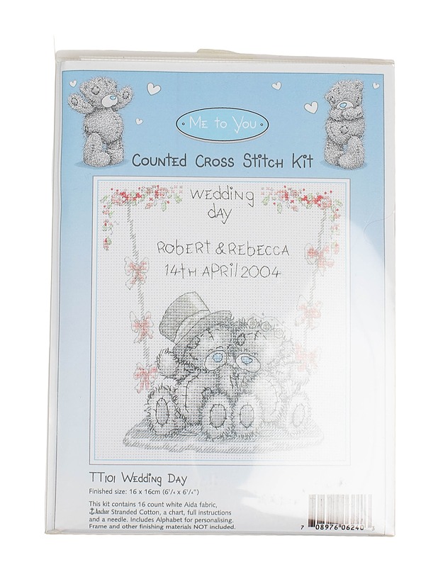 ME TO YOU Wedding Day kirjontasetti - Käsityö - 10105529680 - 0