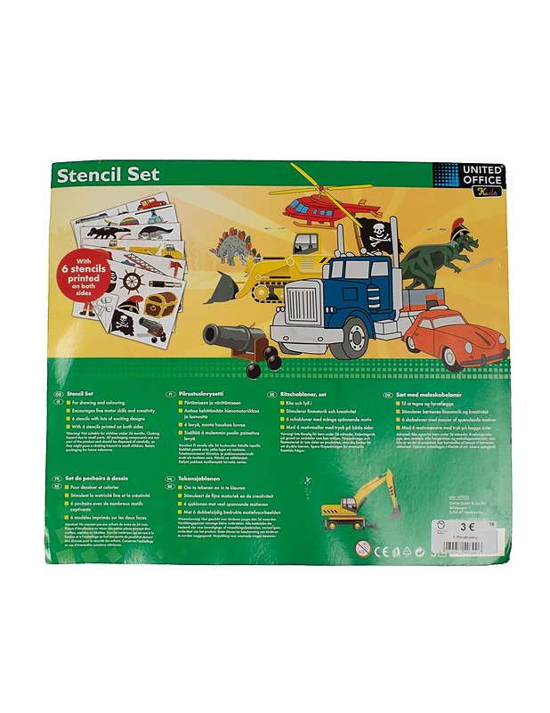 UNITED OFFICE KIDS piirustuslevysetti - Askartelu - 10105529693 - 1