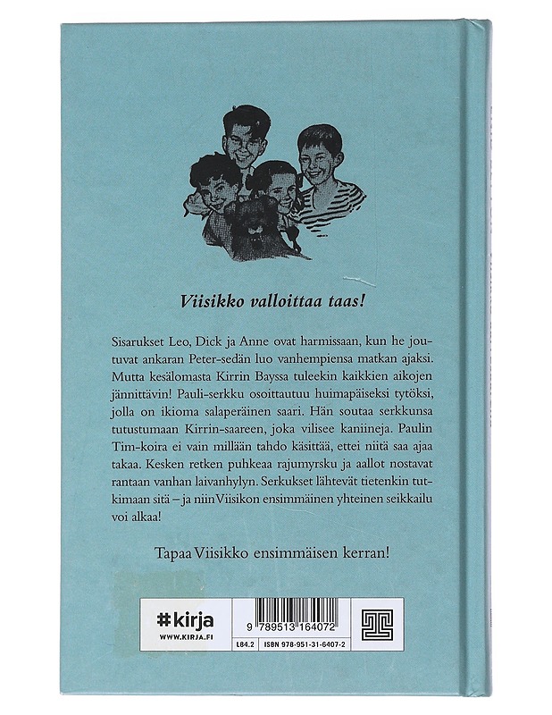 Viisikko aarresaarella - Blyton, Enid - Lastenkirjat - 10105529701 - 1