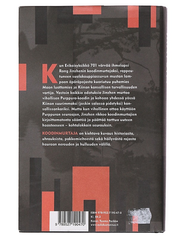 Koodinmurtaja - Mai, Jia - Romaanit ja novellit - 10105529720 - 1