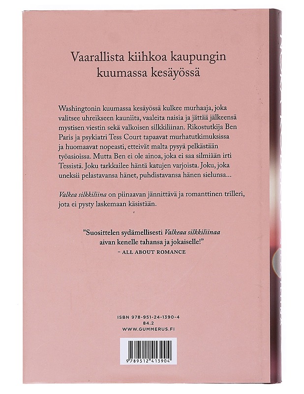 Valkea silkkiliina - Roberts, Nora - Jännitys ja dekkarit - 10105529728 - 1