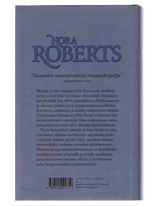 Keräilijä - Roberts, Nora - Jännitys ja dekkarit - 10105529733 - 1