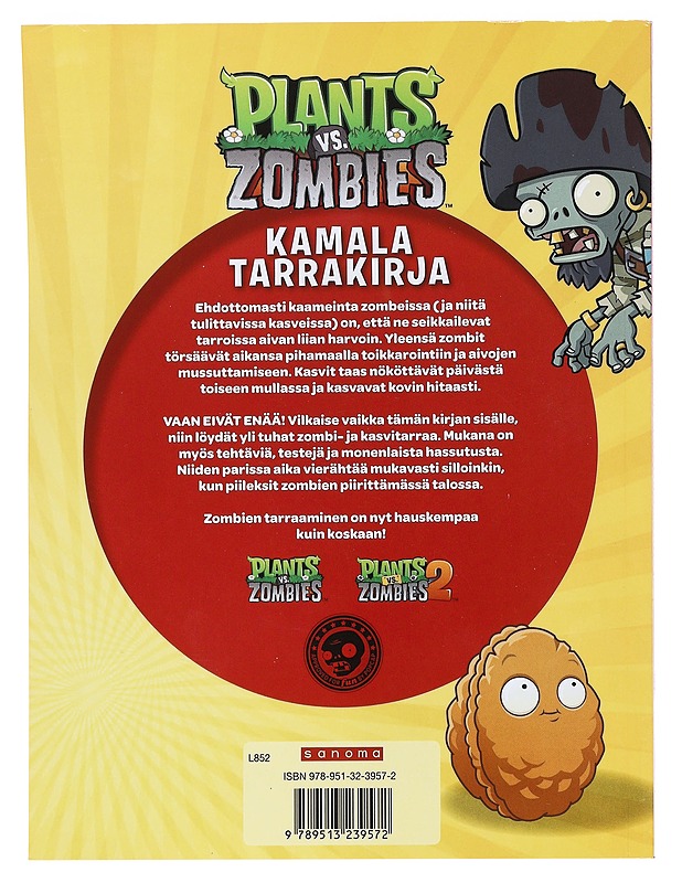 Plants vs. zombies : kamala tarrakirja - Swatman, Simon - Lastenkirjat - 10105529749 - 1