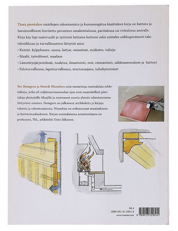 Pientalon käsikirja : sisärakentaminen - Hemgren, Per - Tietokirjat ja oppaat - 10105529750 - 1