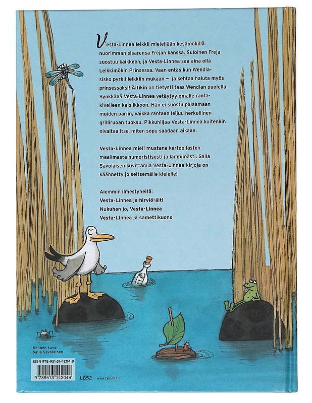 Vesta-Linnea mieli mustana - Appelgren, Tove - Lastenkirjat - 10105529757 - 1