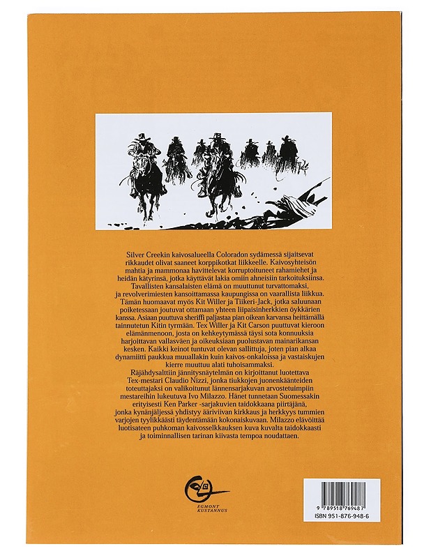 Coloradon kaivoskahakka - Nizzi, Claudio - Sarjakuvat - 10105529758 - 1