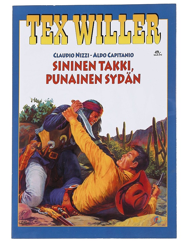 Sininen takki, punainen sydän - Nizzi, Claudio - Sarjakuvat - 10105529761 - 0