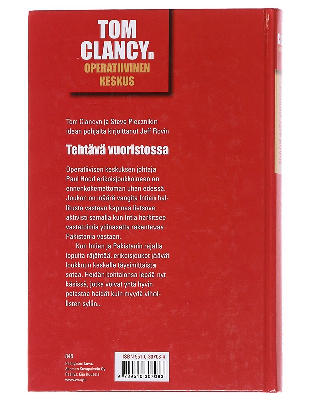 Tehtävä vuoristossa - Tom Clancy, Steve Pieczenik - Jännitys ja dekkarit - 10105529787 - 1