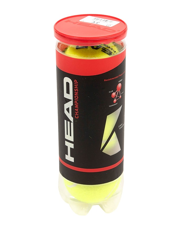 HEAD CHAMPIONSHIP tennispallot, 3kpl - Tennis - 10105529792 - 0