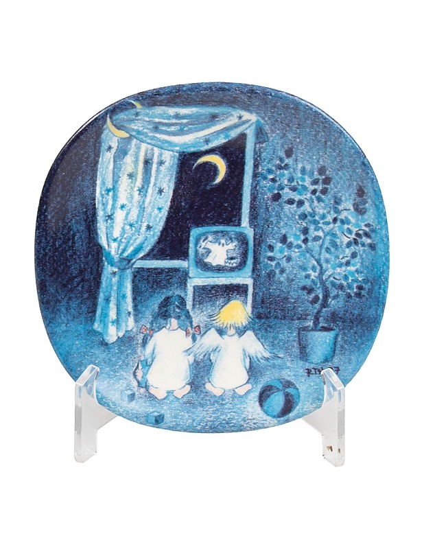 ARABIA Anna meille enkeleitä seinälautanen - Designsuosikit - 10105529796 - 0