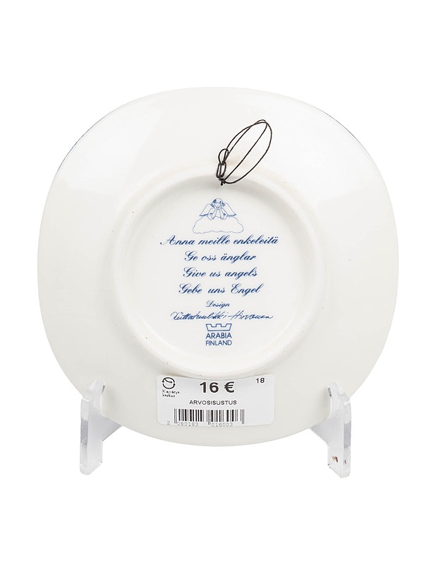 ARABIA Anna meille enkeleitä seinälautanen - Designsuosikit - 10105529796 - 1