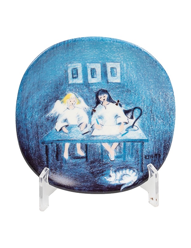 ARABIA Anna meille enkeleitä seinälautanen - Designsuosikit - 10105529797 - 0