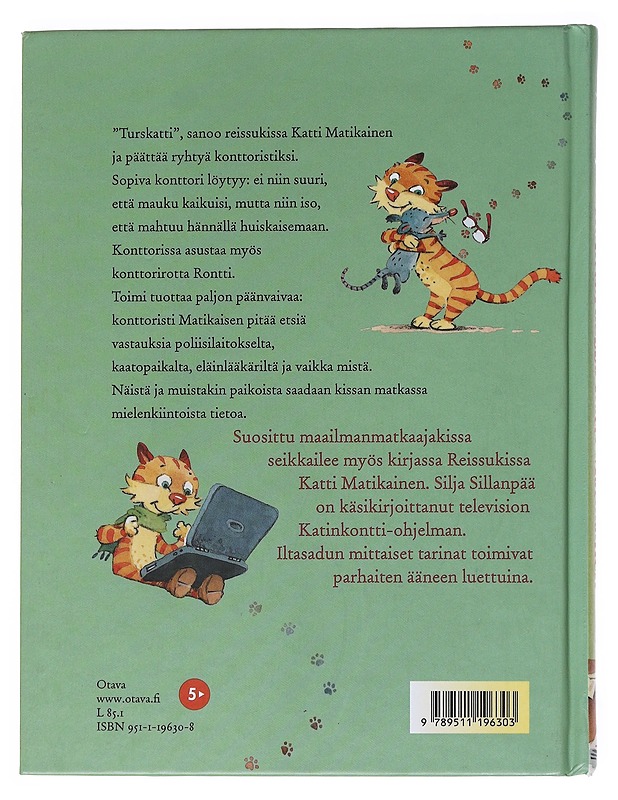 Konttorikissa Katti Matikainen - Sillanpää, Silja - Lastenkirjat - 10105529809 - 1