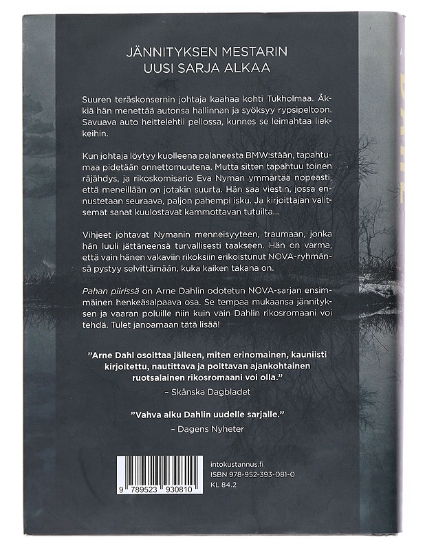 Pahan piirissä - Dahl, Arne - Jännitys ja dekkarit - 10105529821 - 1