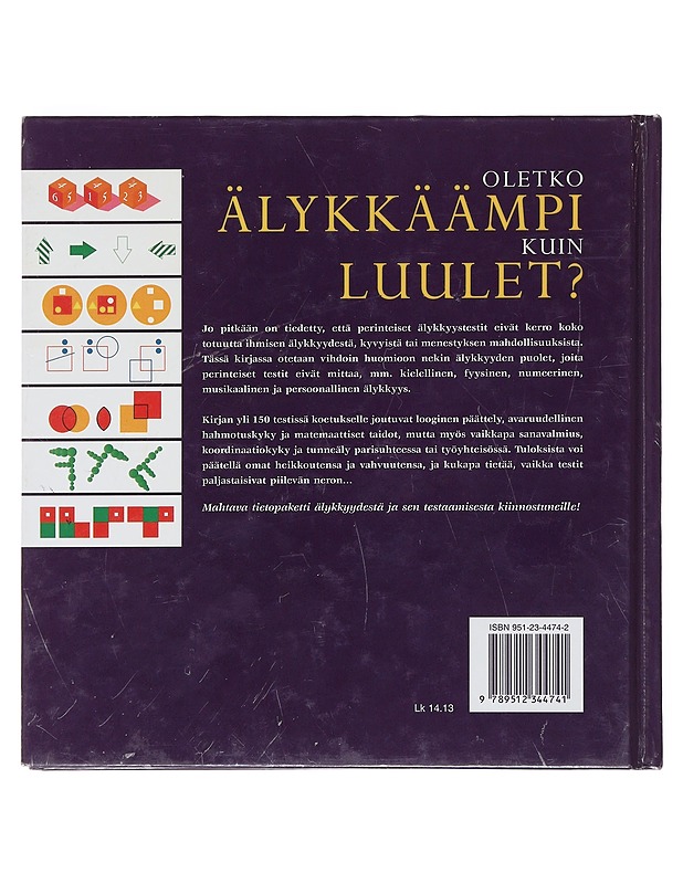 Oletko älykkäämpi kuin luulet? - Gordon, Claire - Tietokirjat ja oppaat - 10105529824 - 1