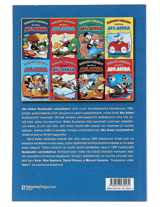 Aku Ankka ekstra. 1-8 - Lastenkirjat - 10105529852 - 1