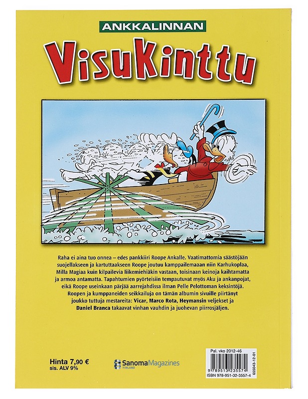 Ankkalinnan visukinttu Aku Ankka - Lastenkirjat - 10105529859 - 1