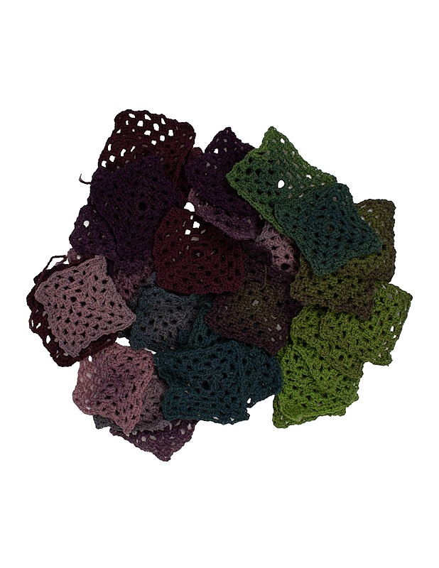 Virkatut neliöt,  36 kpl - Käsityö - 10105529877 - 0