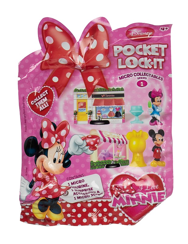 DISNEY Pocket Lock-it yllätyspussi - Lasten lelut - 10105529887 - 0
