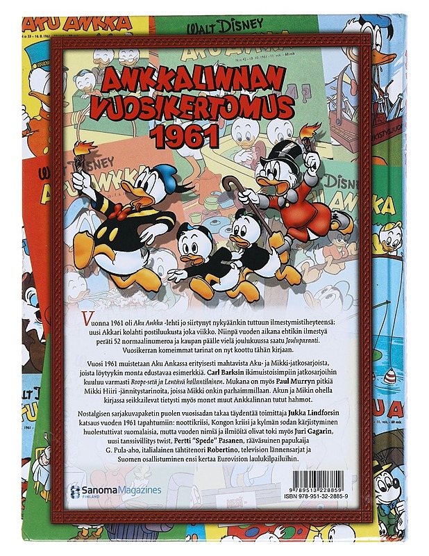 Aku Ankka : parhaat palat 1961 - Perälä, Riku - Sarjakuvat - 10105529933 - 1