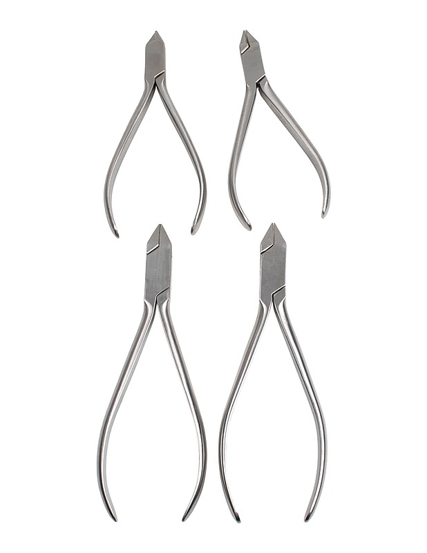 SCHWERT Hammaslääketieteelliset pihdit, 4 kpl - Koriste-esineet - 10105529985 - 0