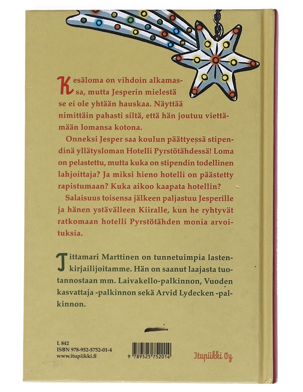 Hotelli Pyrstötähti - Marttinen, Tittamari - Lastenkirjat - 10105529972 - 1