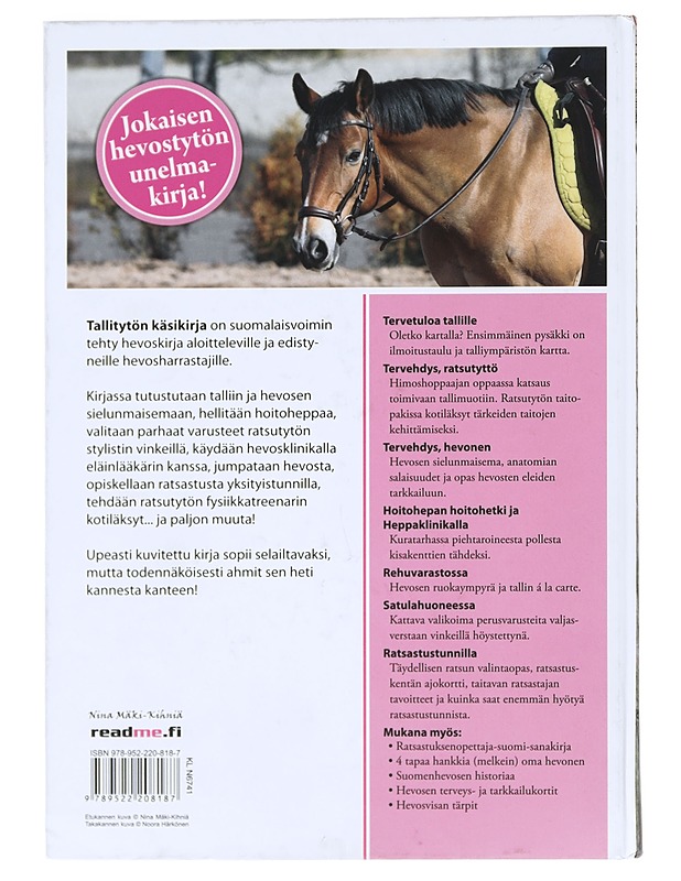 Tallitytön käsikirja - Nina Mäki-Kihniä - Tietokirjat ja oppaat - 10105529992 - 1